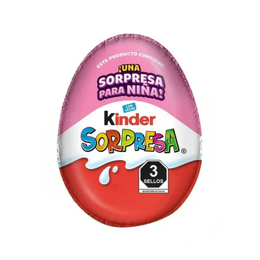 Huevo Kinder Niña 1 pza.  Ferrero