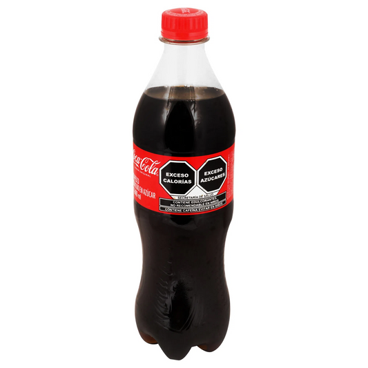 Coca-Cola desechable plástico 600 ml, Coca-Cola