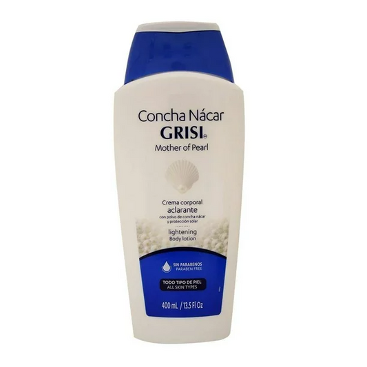 Crema Corporal Concha Nácar 400 ml, Grisi