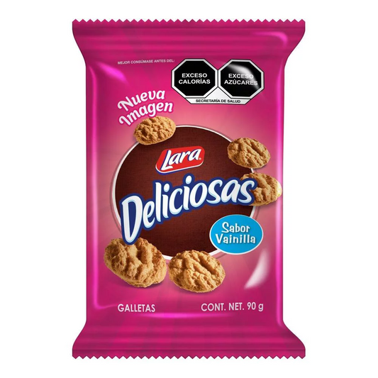 Galletas Deliciosas Vainilla 230 g, Lara