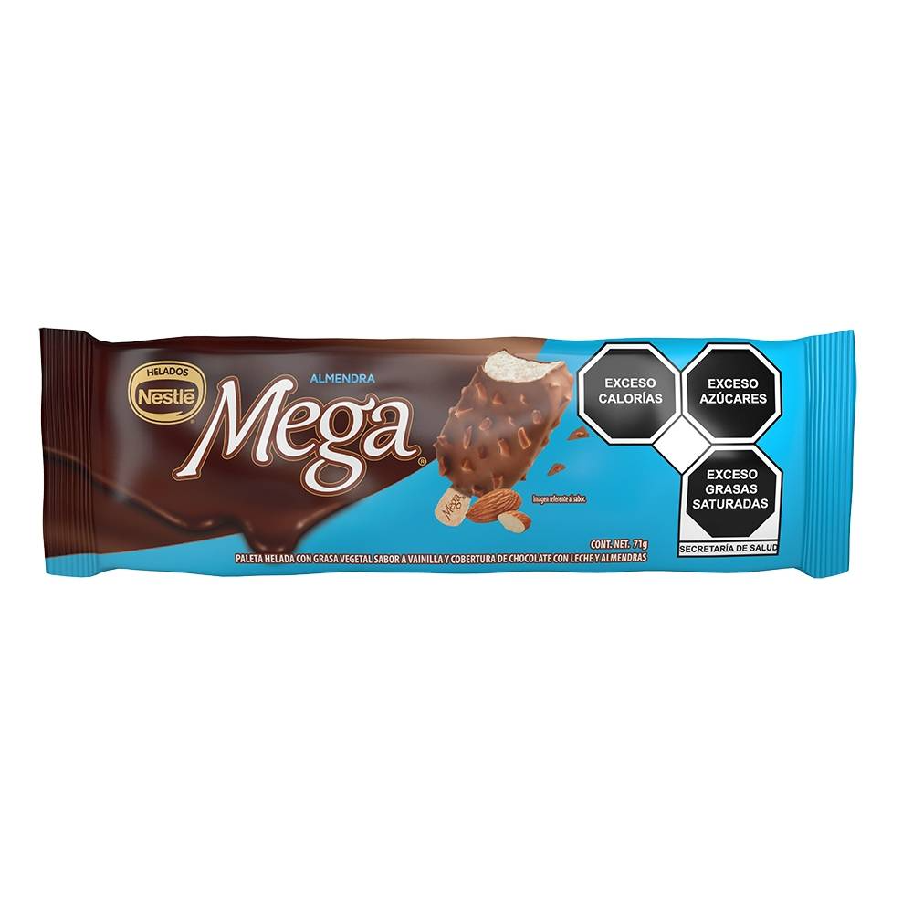 Paleta Helada Mega Almendras 74 g, Nestlé Helados