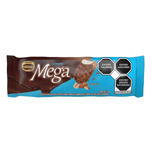 Paleta Helada Mega Almendras 74 g, Nestlé Helados