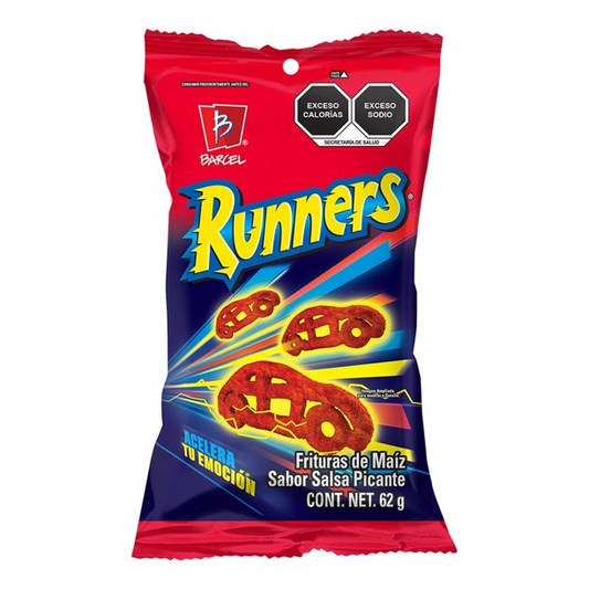 Runners sabor picante 62g, barcel