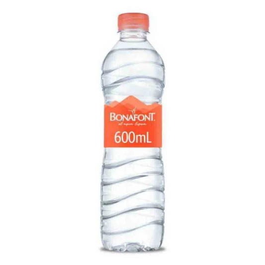 Agua Bonafont 600 ml  Grupo Danone