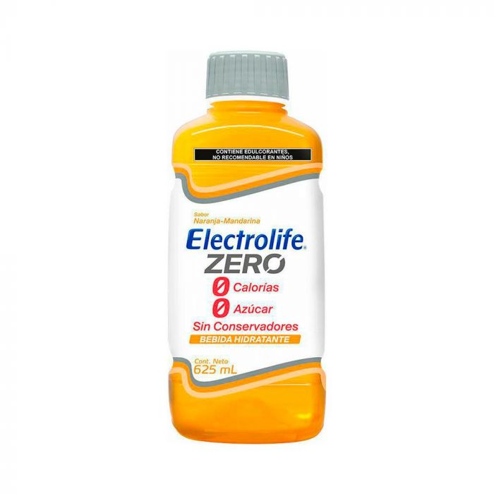 Electrolife zero NARANJA-MANDARINA 625 ml