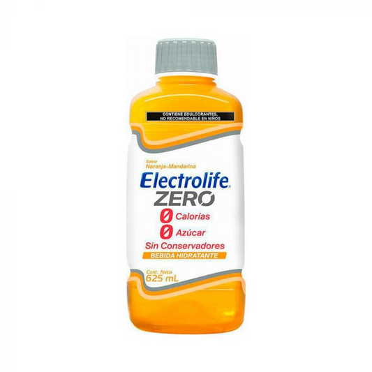 Electrolife zero NARANJA-MANDARINA 625 ml