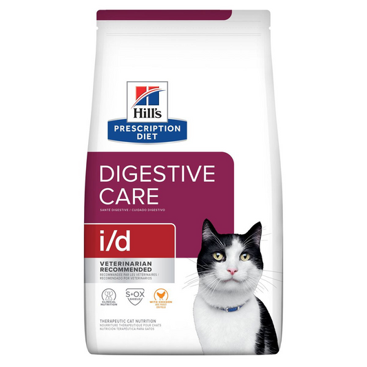 Hill's Prescription Diet i/d Alimento Seco Gastrointestinal para Gato, 1.8 k