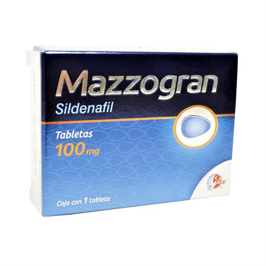 Mazzogran 1 tabletas (Sildenafil 100 mg)