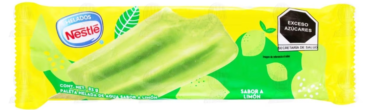 Paleta helada sabor limón 83 g, Nestlé