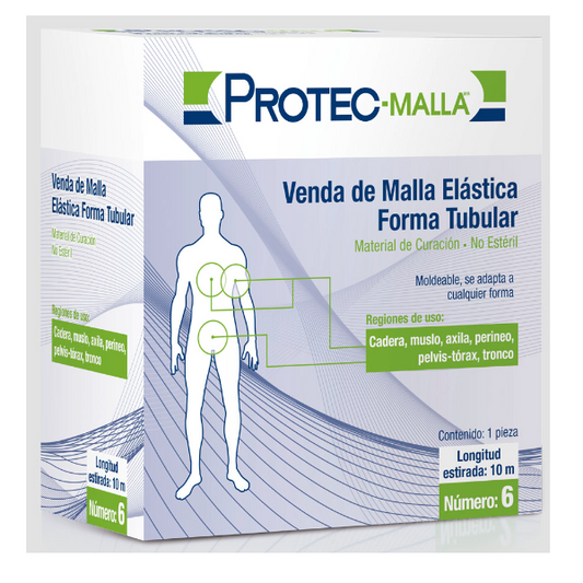 Venda de Malla Elástica No. 6, Cadera, Muslo y Axila 1 pza, Protec