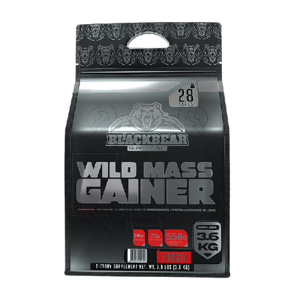 BlackBear, WILD MASS GAINER 3.6 KG 28 Serv.