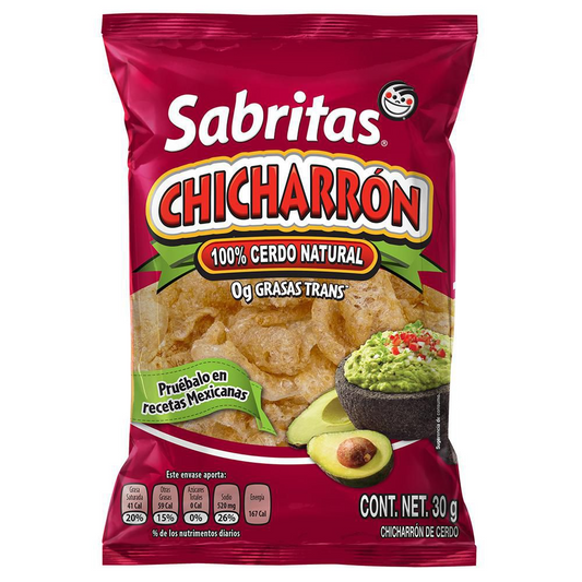 Chicharrón de cerdo 30g, Sabritas