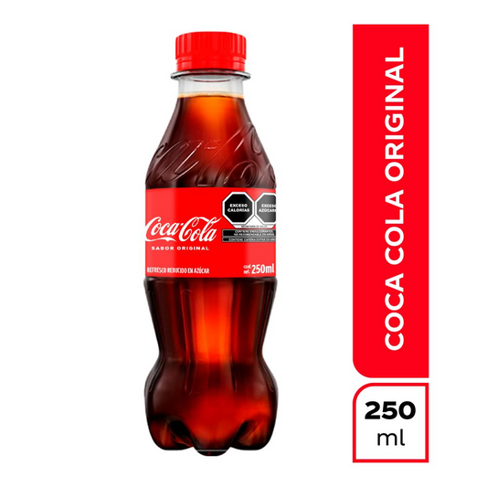 Coca-Cola desechable plástico 250 ml, Coca-Cola