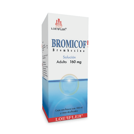 Bromicof Adulto solución 100 ml (Bromhexina 160 mg / 100 ml)