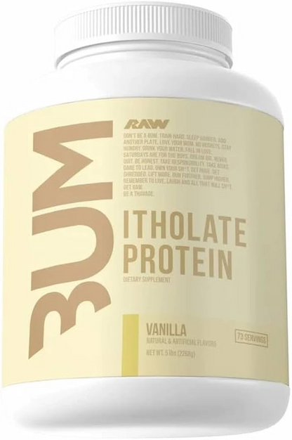 RAW CBUM ITHOLATE PROTEIN ISO Proteína 5 LBS / 2.268 Kg - 73 Serv.