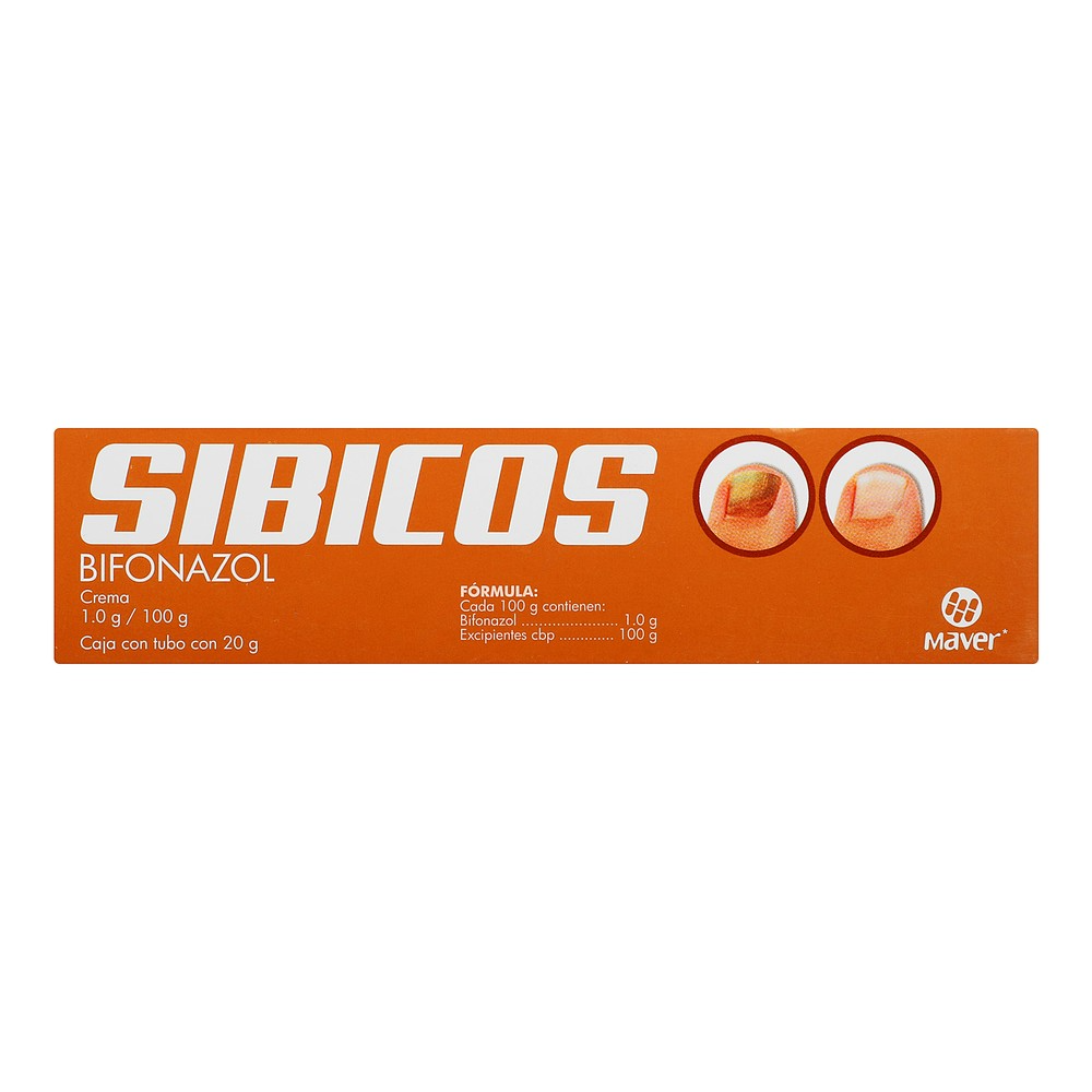 Sibicos crema 20 g, Lab. Maver (Bifonazol 1 g / 100 g)