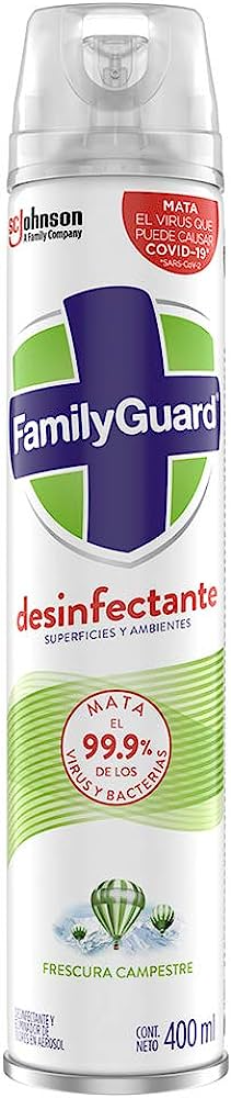 Aerosol Desinfectante Familyguard 400 ml