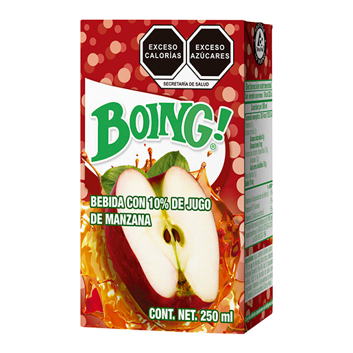 Jugo Boing Manzana 250 ml, Pascual