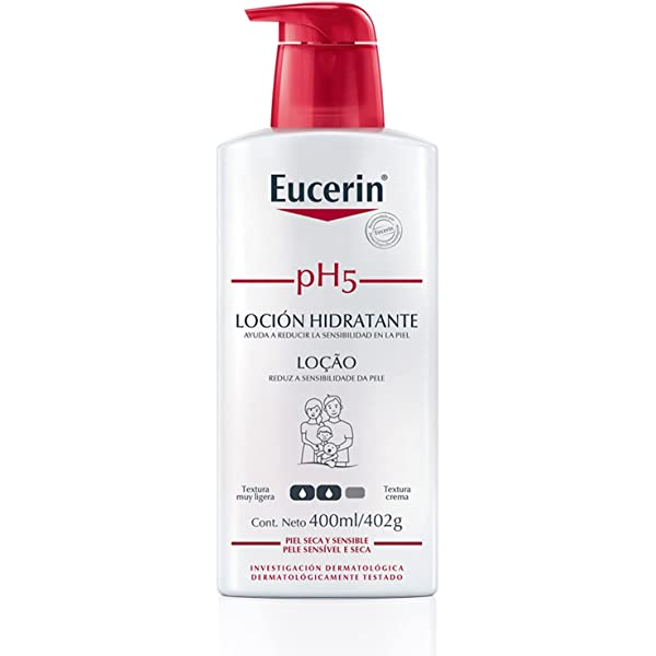 Crema corporal Eucerin pH5 Loción para piel sensible 400 ml, Beiersdorf