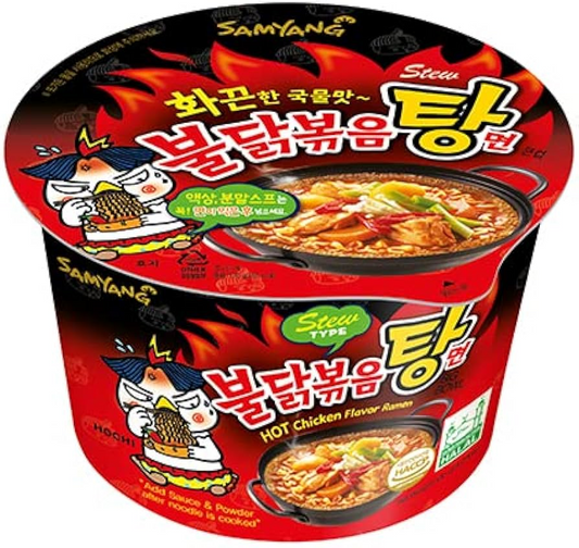 Ramen Samyang Big Bowl Hot Chicken Ramen Stew 105 g