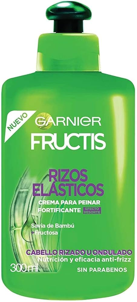 Crema para peinar Garnier Fructis Risos Elasticos 300 ml, Unilever