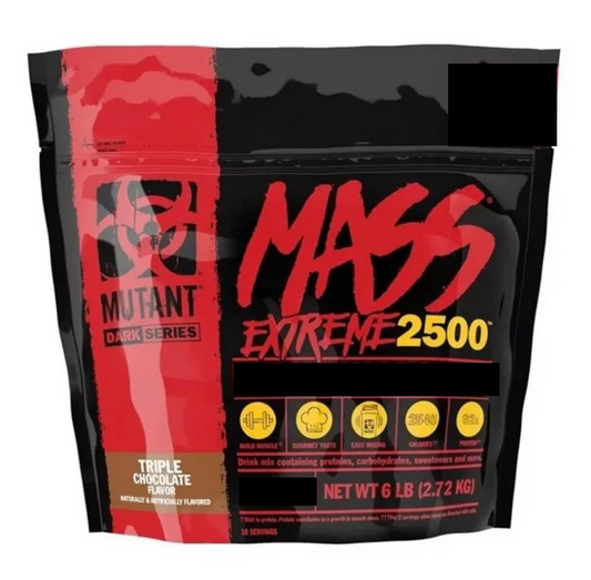 Mutant Mass Extreme 2500 Mutant 6 LB / 2.72 Kg 10 Serv.