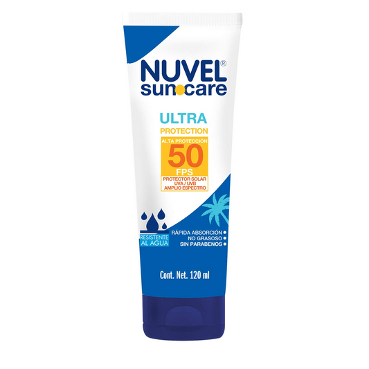 Protector Solar UVA /UVB Nuvel FPS 50+ 120 ml, Lavin