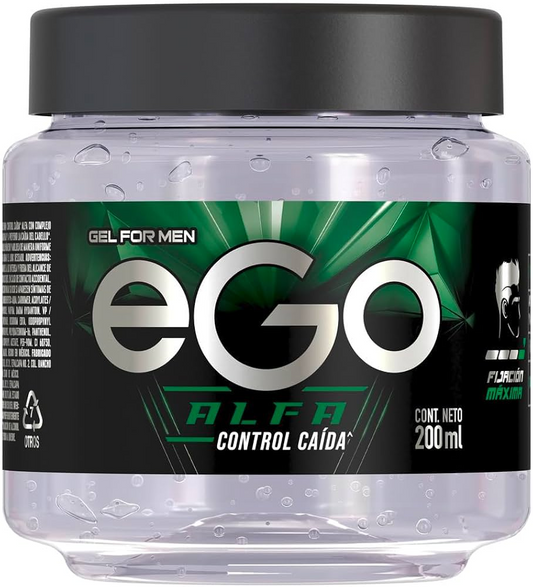 Gel Ego Alfa control caida 200 ml  Quala