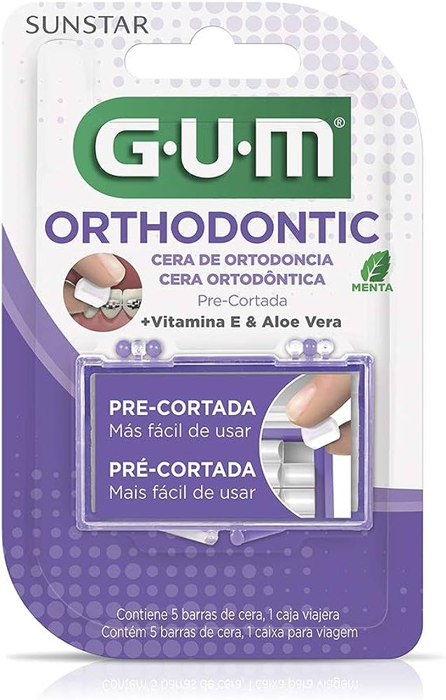 Cera Dental Precortada Ortodoncia Menta, GUM