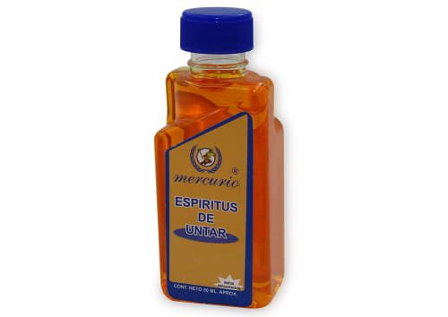 Espiritus de untar 50 ml, Mercurio