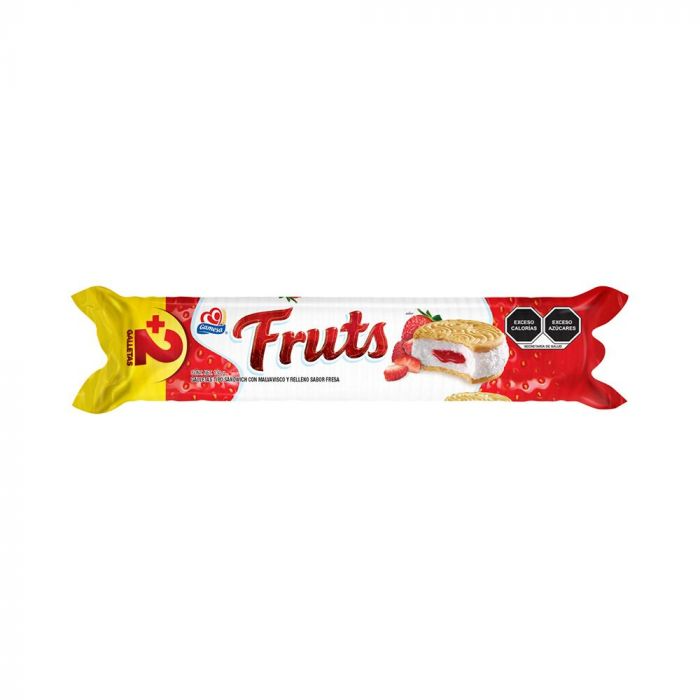 Galletas Fruts, Sabor fresa, Cont 130 g, Gamesa