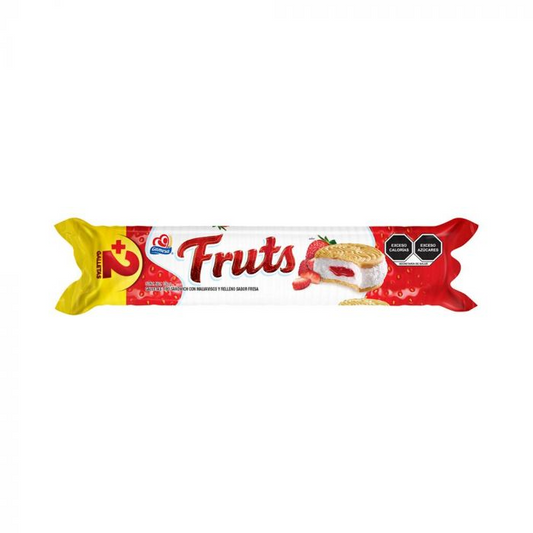 Galletas Fruts, Sabor fresa, Cont 130 g, Gamesa