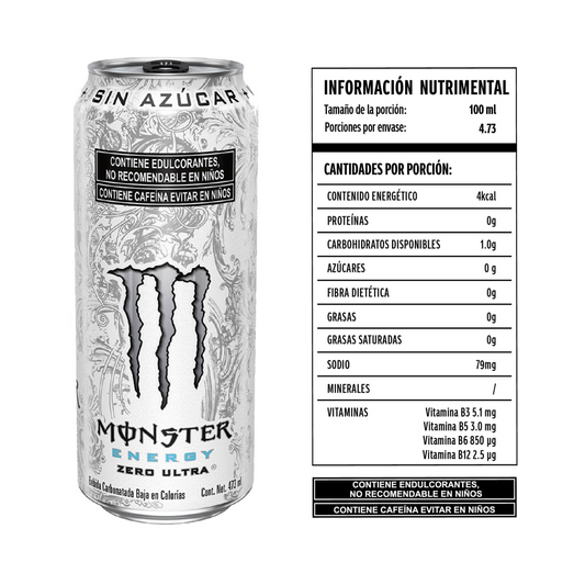 Monster Energy Zero Ultra 473 ml