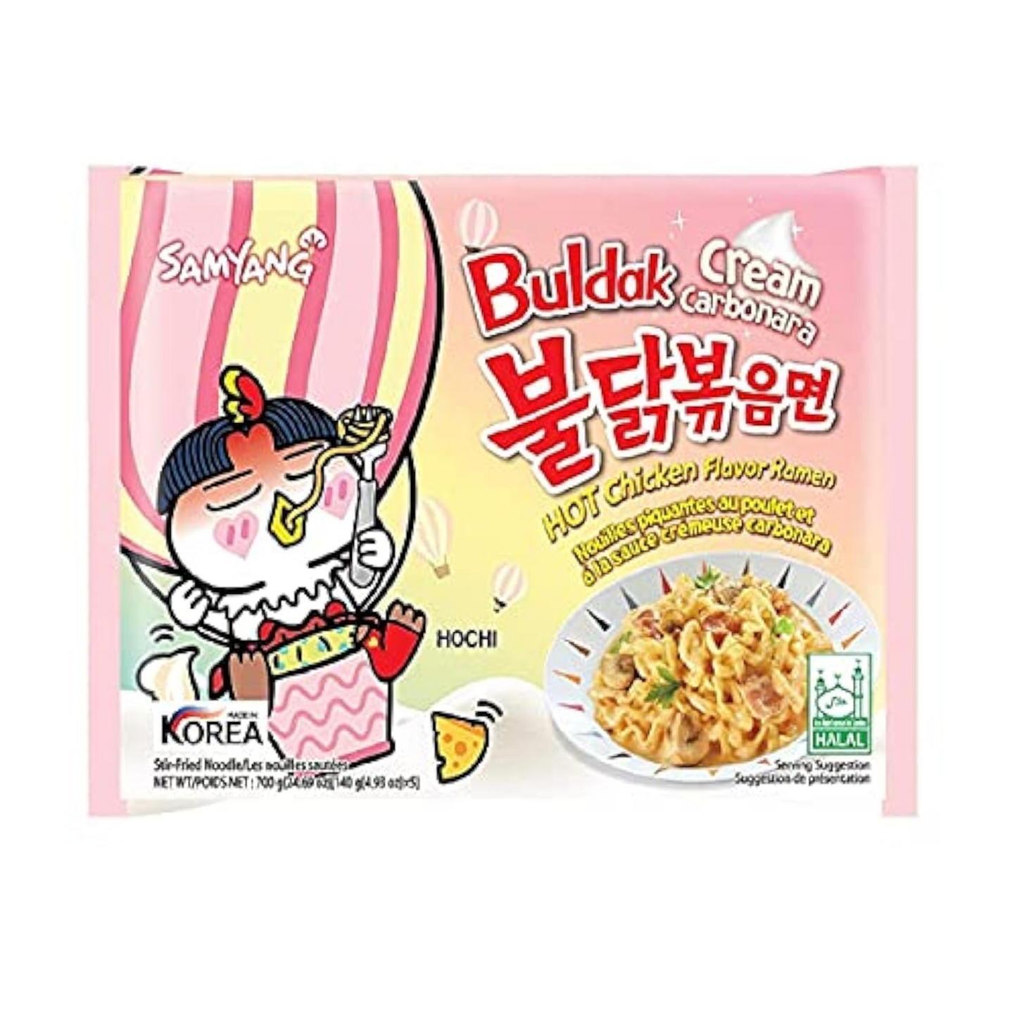 Ramen Samyang Bolsita Hot Chicken Carbonara 140 g