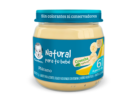 Gerber Plátano 100 g, Nestlé