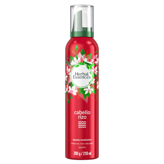 Espuma modeladora Herbal Essences cabello rizo 210 ml, P&G