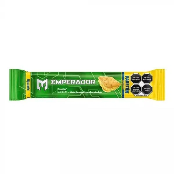 Emperador sabor limón 211g, Gamesa