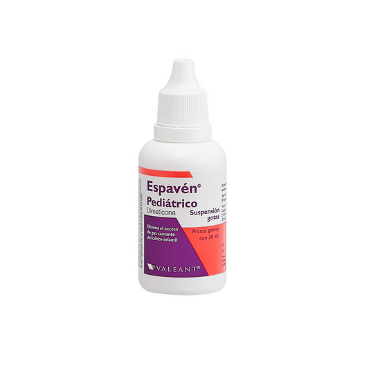 Espaven Pediatrico 30 ml Solución (gotas) Lab. Valeant (Dimeticona 10 g)