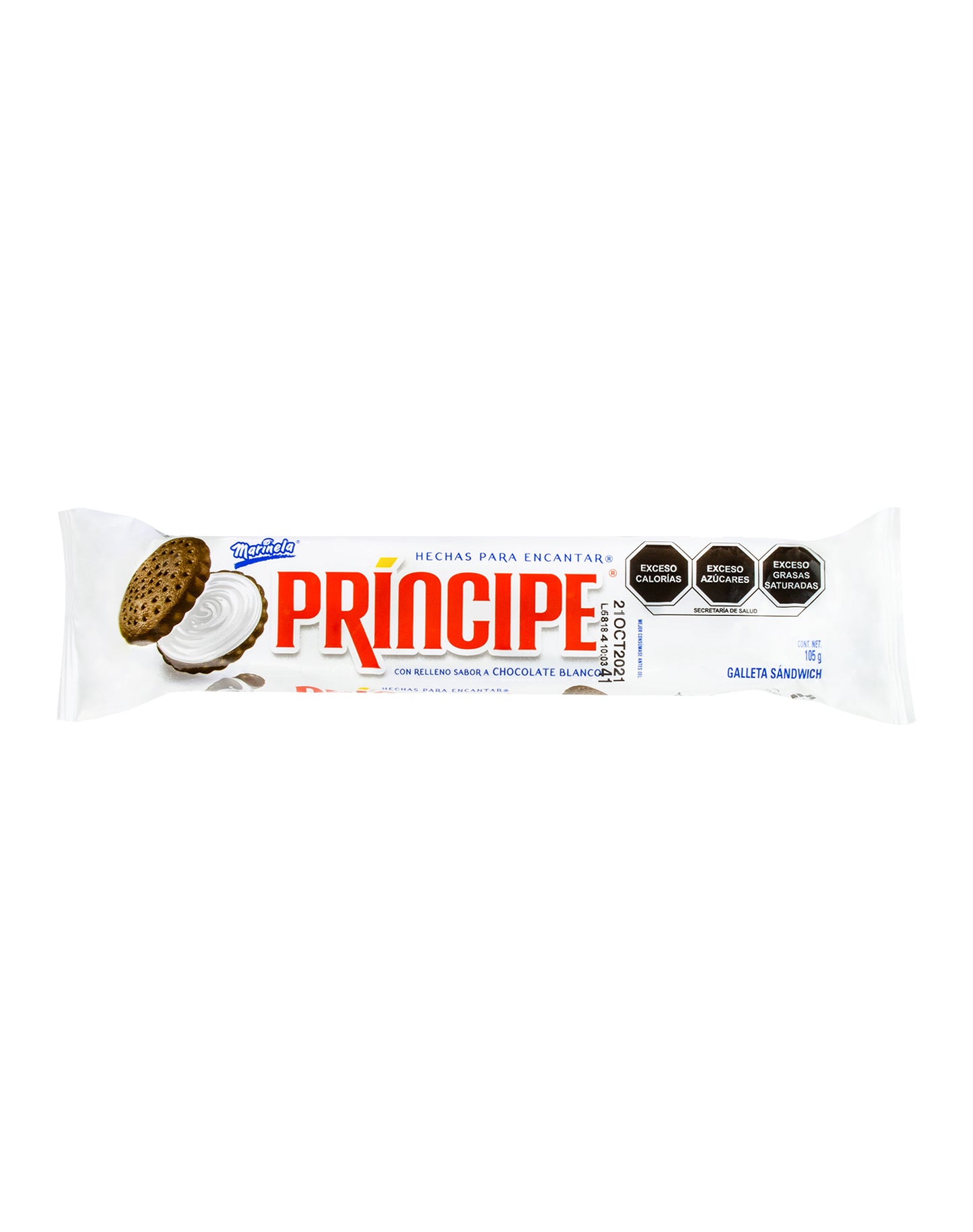 Galletas Príncipe Chocolate Blanco 126 g