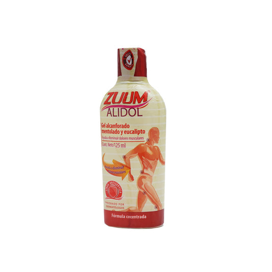 Alidol Gel Menotlado con alcanfor y eucalipto 125 ml, Zuum