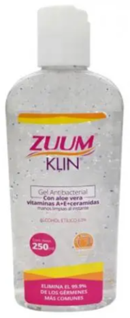 Gel antibacterial Zuum Klin, 250ml