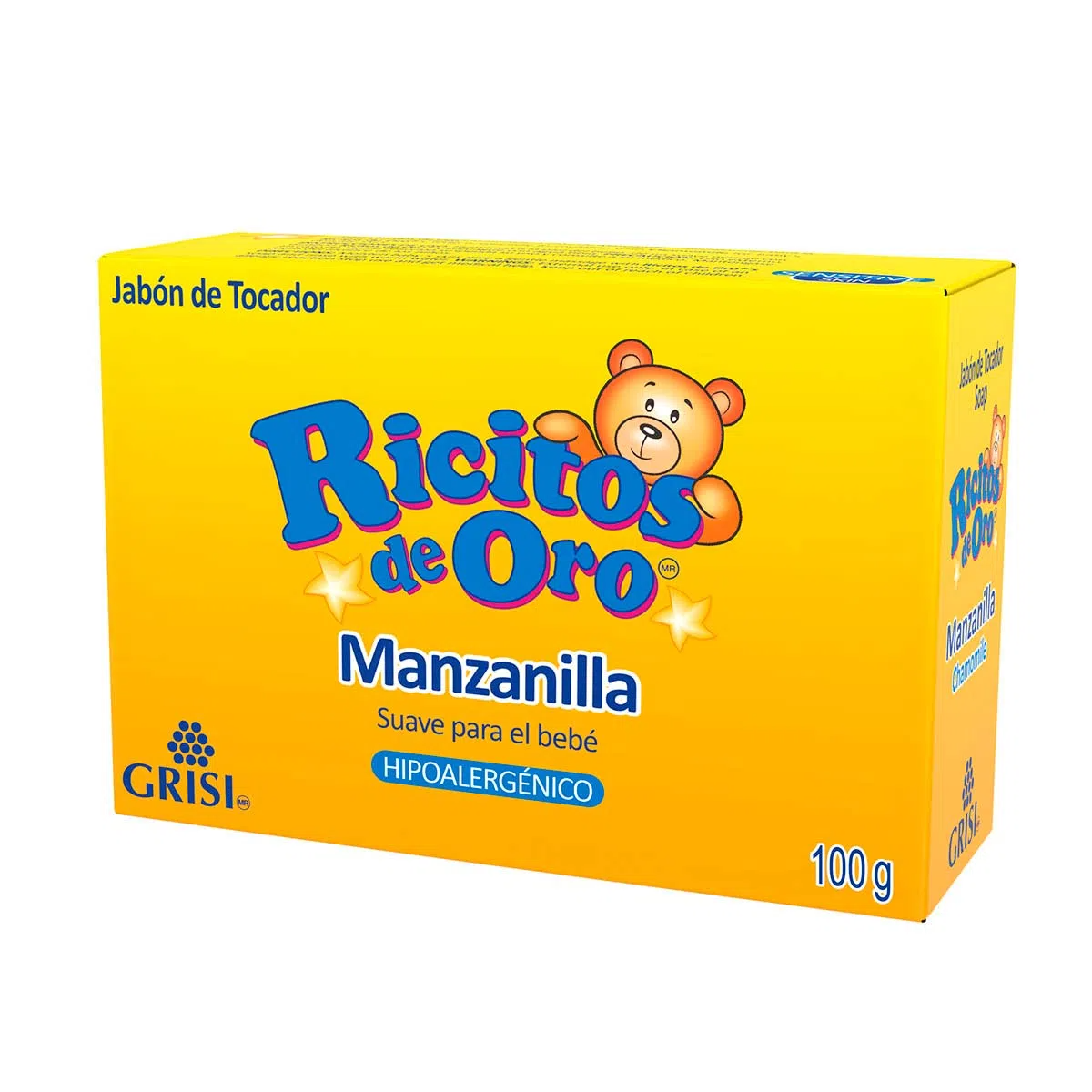 Jabón Ricitos de Oro Manzanilla 100 gr  Grisi