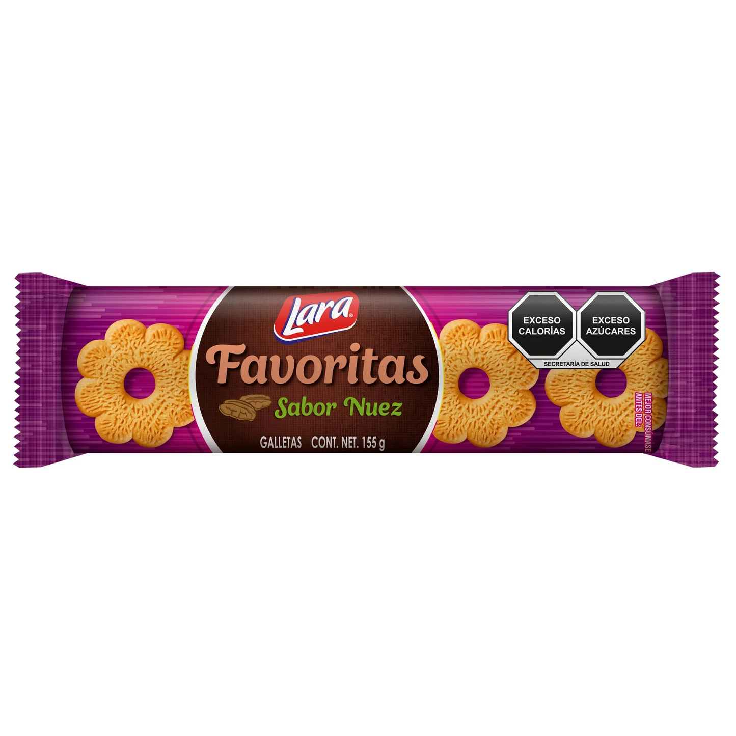 Galletas Favoritas Nuez, Lara