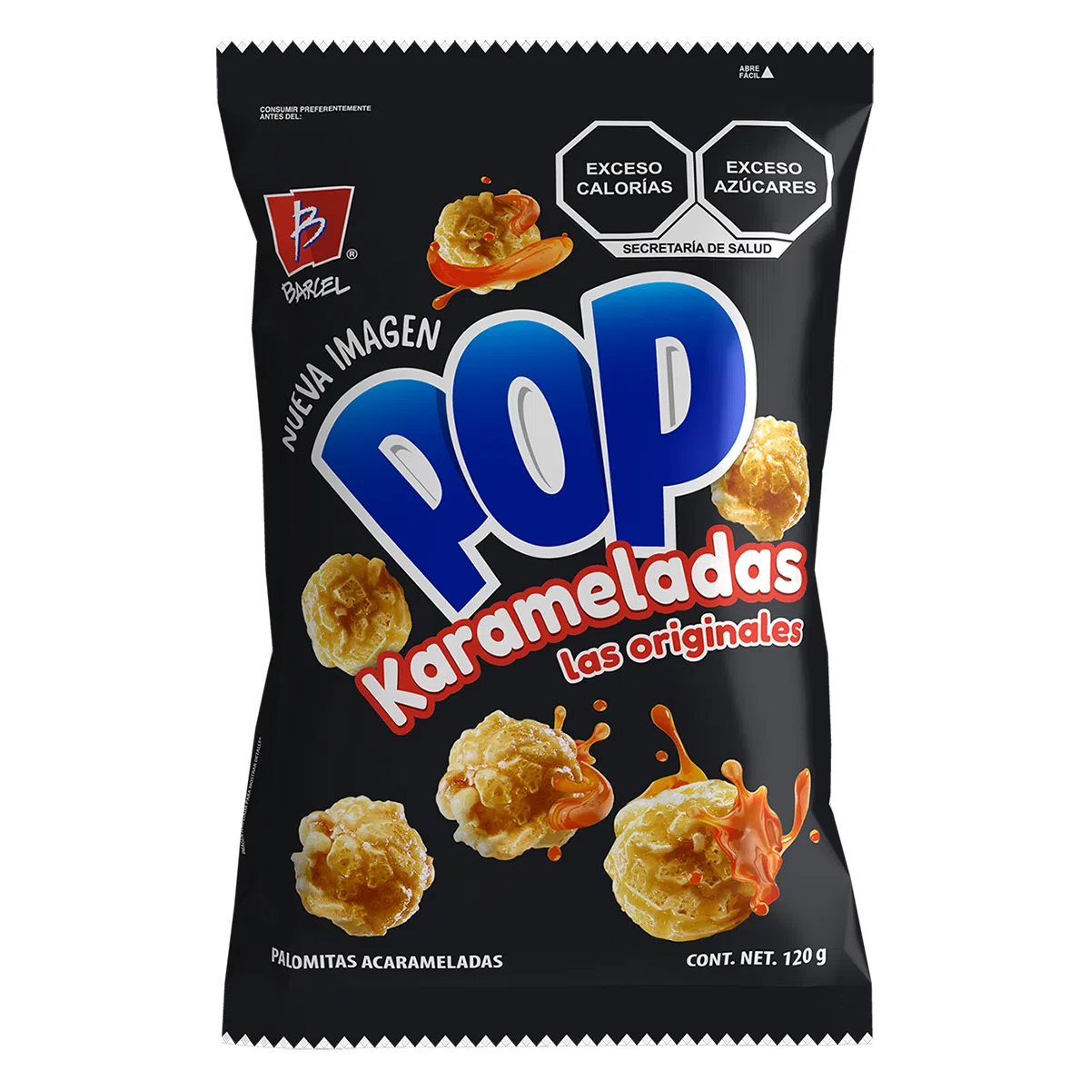 Pop Karameladas 110 g, Barcel