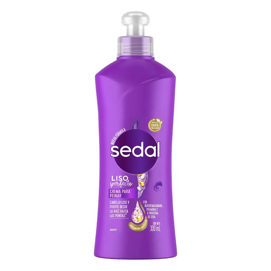 Crema para peinar Sedal liso perfecto 300 ml, Unilever