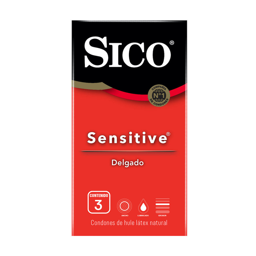 Sico Sensitive Feel 3 condones Sico