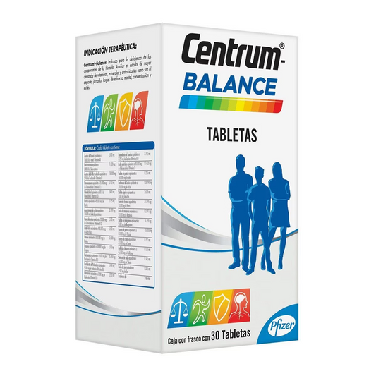 CENTRUM BALANCE, 30 TABLETAS