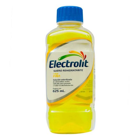 Electrolit Piña 625 ml Solución (oral) Lab. Pisa (Electrolitos Orales 551.000 mg / 100 ml)