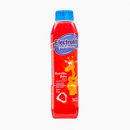 Electrolit pediatrico sabor fresa 500 ml, Lab. PISA