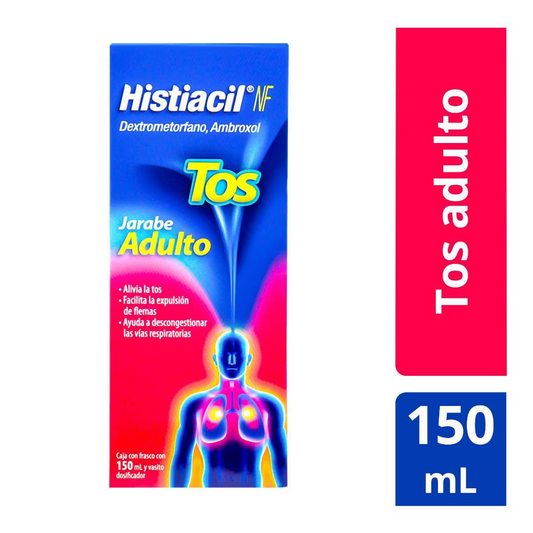 HISTIACIL NF 150ML (DEXTROMETORFANO, AMBROXOL)